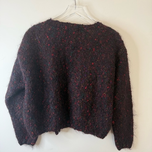 OBR Mohair Chunky Cardigan MultiColor Size Medium - Picture 6 of 17